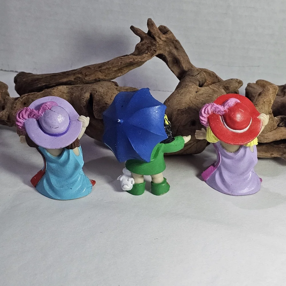 Vintage Set Of 3 Cabbage Patch Baby Figurines 1984